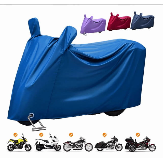 Funda Motocicleta Impermeable Modelo Azul