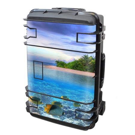 Skin Decal Vinyl Wrap for Seahorse SE-920 Case Skins Stickers Cover / Underwater Snorkel Tropical Fish Island