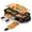 Black, variant on Indoor electric Frying Pan & Smokeless Grill, 1700W, Non-Stick Detachable Plate, Grill Net, Temperature CONTROL, Dishwasher Safe, Holiday Gift