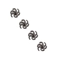 thumbnail image 4 of Bow String Stabilizer, 4Pcs Rubber String Shock Absorbers Archery Bow String Stabilizer Recurve Compound Bow Bowstring  Shock Dampener, 4 of 8
