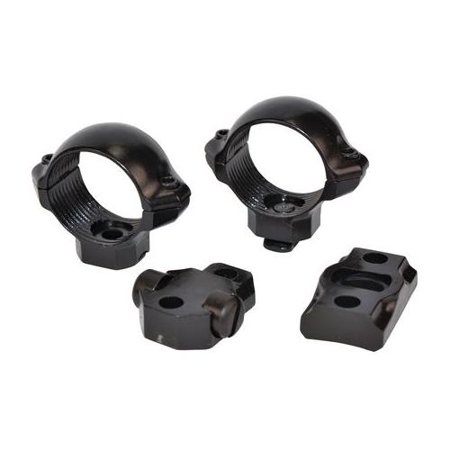 Millett Turn-In Base & Rings Combo, 1in Medium, Matte, Remington 700 - Clam (Best Rings And Bases For Remington 700)