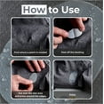thumbnail image 3 of Repair Patches for Jackets, Tent, Shoe, Air Mattress, PVC Gear - Waterproof, Self-Adhesive, Tear-Cold-Heat-Resistant, Down Puffer Coat (11 Pieces, Silver), 3 of 8