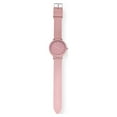 thumbnail image 4 of Time and Tru Adult Unisex Analog Watch in Pink and Silicone Band (42000WML), 4 of 4