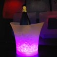 thumbnail image 2 of Cubitera LED, contenedor de cubitos de hielo, enfriador de vino, contenedor de hielo hecho de rojo, 2 of 9