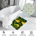 thumbnail image 3 of Pear Non-Slip Polyester Indoor Floor Carpet Rug - Machine Washable Door Rugs, 3 of 6