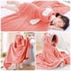 thumbnail image 2 of SAYCHEESE Toalla de Baño con Capucha – Toalla para Playa o Alberca, Bata de Baño Ultra Suave y Absorbente de Algodón 85 x 150 cm para Niños y Niñas (Conejo), 2 of 5