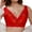 01-Red, variant on SUYOLL Women Bra Lingerie Solid Color Embroidery Bra lette Close Lace Trim Bra Supportive Bralettes