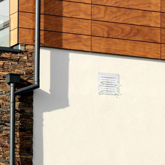 ETHZZLE 2-Pack Stainless Steel Vent Registers Wall Covers for Attic Ventilation and Airflow Systems