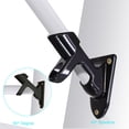 thumbnail image 6 of Anley Two-Position Flag Pole Holder Mounting Bracket with Hardwares - 1" Inner Diameter Black, 6 of 7