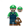 thumbnail image 3 of ToyVerse Mario Building Block, Mario Mini Figure Set Mario Luigi Wario Waluigi Goomba 2 Inch 6PCS/Set, Building Toys for Kids Age3+, 3 of 7