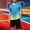 Blue, variant on ITSAME Boys Athletic Outfit Sets, Breathable Quick-Dry Crewneck T-Shirt and Shorts Outdoor Sport Sets 2-Piece Green Size 9-10