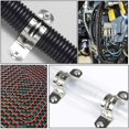 thumbnail image 4 of Paquete de 60 Correas RíGidas para TuberíA Acero Inoxidable M25 (1 Pulgada) con 2 Orificios Cable U Soporte Abrazadera Colgador, 4 of 5
