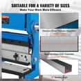 thumbnail image 3 of VEVOR 12-In Sheet Metal Shear 3-In-1 Combination Shear Brake Roll Machine 20 GA, 3 of 9