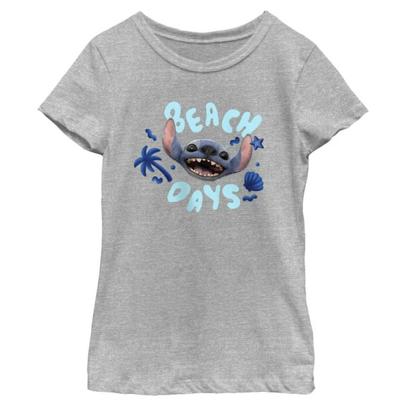 Girls Lilo & Stitch Beach Days T Shirt