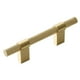 thumbnail image 1 of Solid Brass Knurling Patterned Cabinet T-Bar Extended Length 188mm, 1 of 5