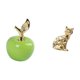 thumbnail image 5 of Escultura De Gato De Cerámica, Adorno Para El Hogar, Cafetería, Sala De Estudio, Chimenea, Decoración Artesanal De Animales., 5 of 8