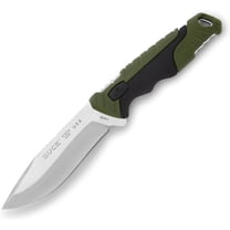 Buck Knives 658 Small Pursuit Hunting Knife, 3-3/4" Fixed Blade, Nylon Handle, Green, 3.3 oz