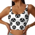 thumbnail image 1 of Fotbe Gear Tools Sujetador Deportivo Largo sin Aros para Mujer con Almohadillas y Soporte Medio, Transpirable y Absorbente, Camiseta Tipo Chaleco o Tank Top-Large, 1 of 8
