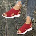 thumbnail image 4 of YOUYEDIAN Orthopedic Sandals for Women Beach Open Toe Arch Support Shoes Summer Comfy Slip on Non Slip Casual Slippers, 4 of 7