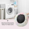 thumbnail image 5 of Round Dog Cat Bed Donut Cuddler, Faux Fur Plush Pet Cushion for Large Medium Small Dogs, Self-Warming and Cozy for Improved Sleep, 5 of 12