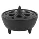 thumbnail image 2 of Soporte de incienso NikouMX Hierro fundido en forma de loto decoración del hogar compacto y ligero, 2 of 8