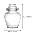 thumbnail image 3 of Miangastore Fermentation Jar Pickle Vegetable Fermentation Tank Fermenting Pickle Clear Container, 3 of 9