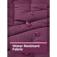 thumbnail image 6 of ORORO Women's Quilted Heated Vest with Battery, Lightweight Heated Chevron Quilted Vest (Purple, XL), 6 of 9