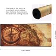 thumbnail image 2 of XXL Professional Large Mouse Pad& Computer Game Mouse Mat (35.4x15.7x0.1IN, Compass), 2 of 6
