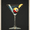 8 Ball Martini Drink, variant on Qisvanset Street Art Portrait Canvas Wall Art 15.75x11.81 INCHES