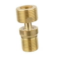 thumbnail image 5 of 2 Pieces Shower Faucet Adapter Angle Valve Mixer Valve with 360 Degree Rotation for Bathtub Faucet Connect, 5 of 9