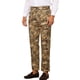 thumbnail image 4 of Pantalones impresos INSPIRE CHIC para hombre, corte recto, pantalones impresos de leopardo 34 marrón, 4 of 5