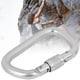 thumbnail image 4 of Mosquetón en forma de D con puerta roscada para exteriores Master Lock con soporte de carga alta para escalada y montañismo (Argent), 4 of 13