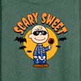 thumbnail image 3 of Peanuts - Scary Sweet - Women's Lightweight French Terry Long Sleeve Shirt, 3 of 6