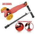 thumbnail image 2 of Rugged Racers Mini 3-Wheel Kids Scooter in Red Polka Dot, 2 of 7
