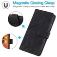 thumbnail image 4 of For Iphone 14 Pro Max Skin Feel Multi-Card Wallet Leather Phone Case(Black),iPhone 14 Pro Max, 4 of 6
