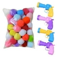 thumbnail image 2 of Blukids Cat Toy Ball Launcher Gun,Cat Fetch Toy Gun Shooter, Plush Ball Shooting Gun with 50Pcs Pom Pom Balls, Toys Interactive for Indoor Cats, Pet Toy Supplies(C(50)), 2 of 3