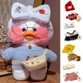 thumbnail image 3 of Tissu de Poupée Confortable Bricolage Styles Multiples Duck Accessoires en Peluche Dessin Animé Ensemble pour Enfants, 3 of 10