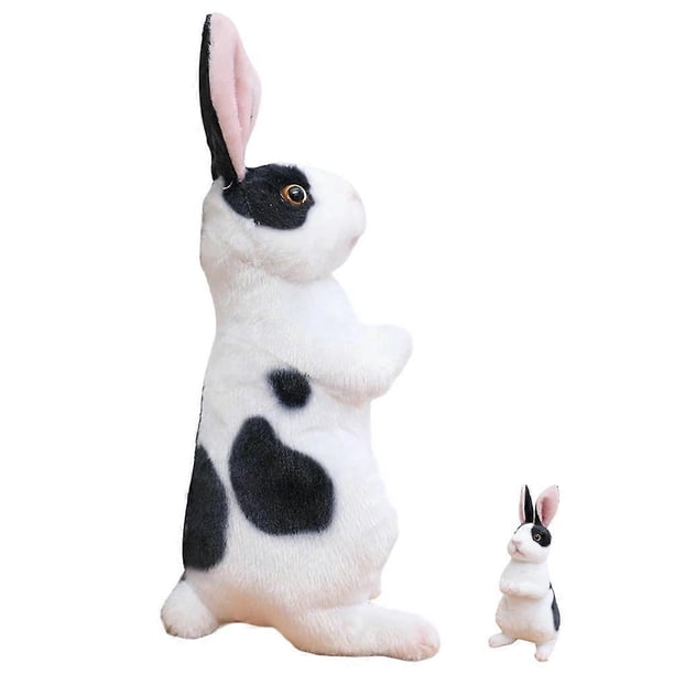 Lovely Stuffed Animal Bunny Toy Creative Design Colorful Perfect For Crib Car 1Pack