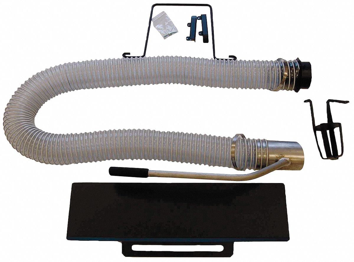 Billy Goat Hose Kit,4 In. x 8 Ft.,For KV650H/SPH 891125