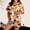 Orange13, variant on Halloween Pajamas Halloween Casual Soft Button Short Sleeve Pajamas for Women Set