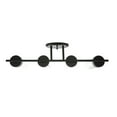thumbnail image 3 of Trans Globe Lighting 71734 Meadowlark 4 Light 30" Wide Bathroom Vanity Light - Black, 3 of 5