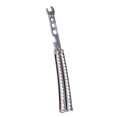 thumbnail image 2 of Llave De Entrenamiento Balisong Metal Balisong Trainer multifunción herramienta llave mariposa cuchillo abrebotellas Sywqhk Para Estrenar, 2 of 9