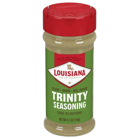 Pack Of 2 Louisiana Fish Fry Products Trinity Shake Seasoning Blend, 4.1 oz (Package May Vary)