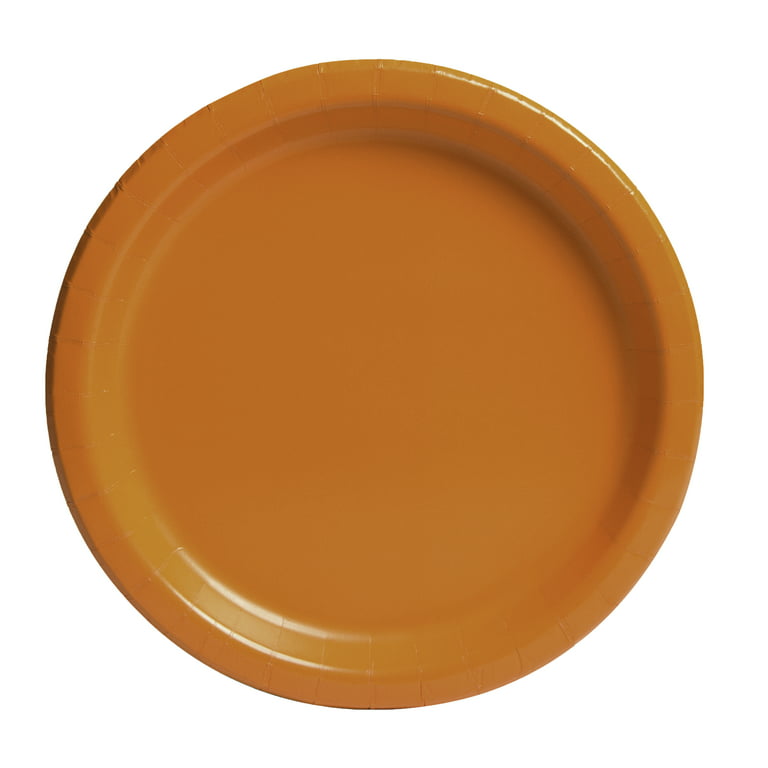  Exquisite Orange Paper Plates 9 Inch 100 Count - Orange 9 Inch  Paper Plates - Bulk Paper Plates Orange Disposable Plates - Disposable Cake  Plates Paper Plate Orange : Health & Household