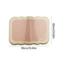 thumbnail image 3 of RBCKVXZ Microfiber Bathroom Rugs, Beige Bath Rug Boho Farmhouse Cute Aesthetics Preppy Bath Mat for Bathroom, Tub, Floor Carpet, Sink, Shower, Non-Slip, Absorbent, 35x24, 3 of 6