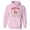 Pink, variant on North Pole Social Club Hoodie Sweatshirt Unisex Medium Pink