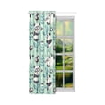 thumbnail image 2 of MKHERT Pandas Green Blackout Window Curtain Drapes Bedroom Living Room Kitchen Curtains 52x84 inch, 2 of 3