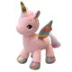 thumbnail image 5 of Caballo Volador Relleno con Cola de cabellero íris para Juguetes de Cumpleaños de perfke Juguetes de peluche de unicornio para niñas, 5 of 8