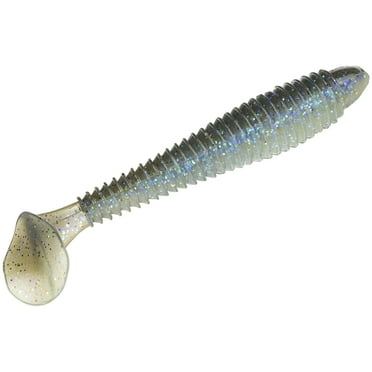 Strike King Rage Swimmer 3 3/4" Electric Shad Soft Bait Lure