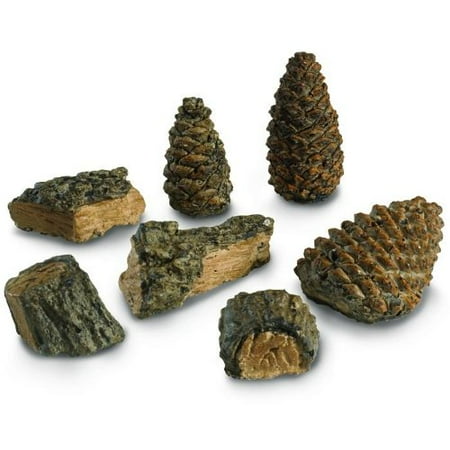 Valley Oak Decor Kit - Peterson Gas Logs Valley Oak Decor Kit